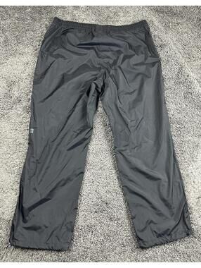 NWT MEC Aquanator Rain Pants Black Pertex Shield Waterproof Hiking Shell XXL NWT